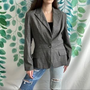 Signature by Larry Levine Plaid Blazer